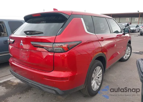 2025 Mitsubishi Outlander Es 2.5 2Wd z USA, uszkodzony, nr VIN JA4J3UA87SZ022867